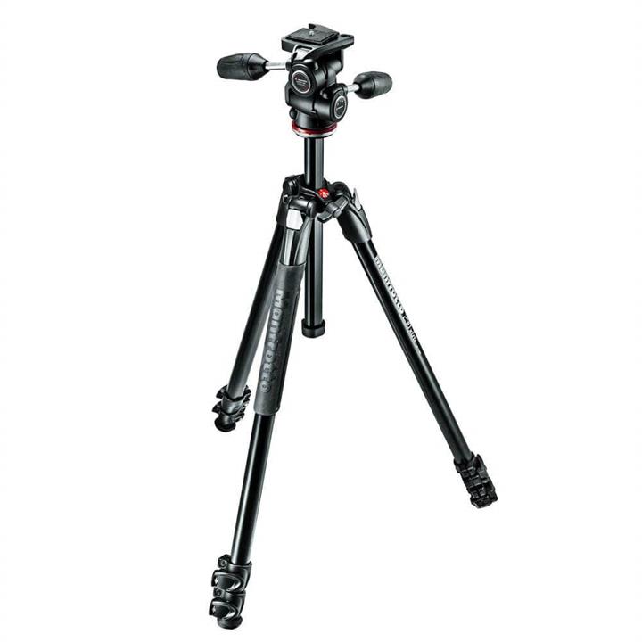 Manfrotto MK290XTA3-3W 3 Section - Tripod Kit with 3 Way Head