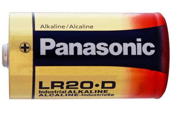 Panasonic D Size 12 Pack Alkaline Battery