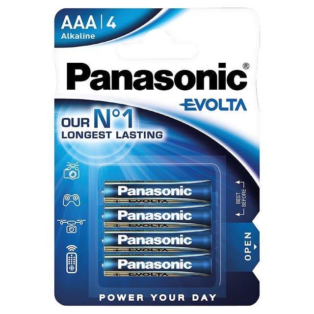 Panasonic Evolta AAA 4pk Alkaline Battery
