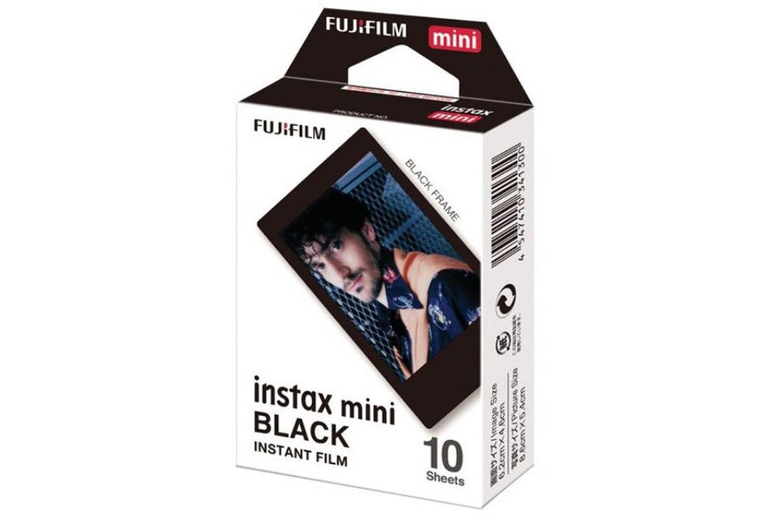 Fujifilm Instax Mini - Black Frame Instant Film (10 Sheets)