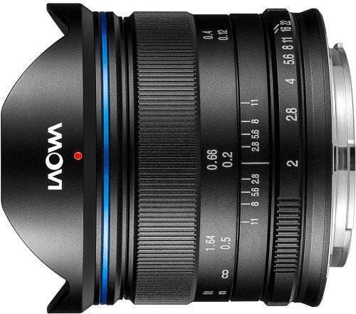 Laowa 7.5mm f/2 Lens - MFT Lightweight - Black
