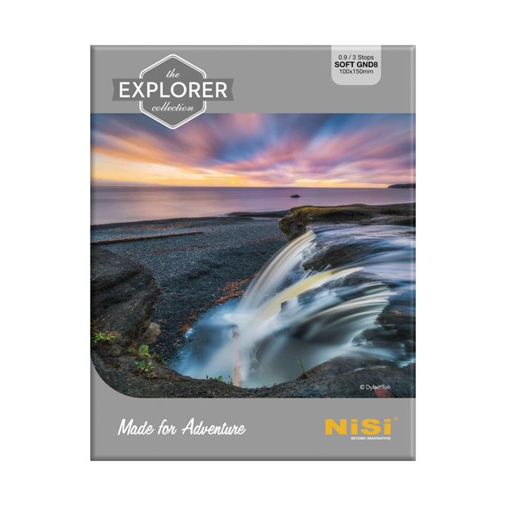 NiSi Explorer Series 100x150mm Nano IR Neutral Density Filter Soft Grad - ND8 (0.9) - 3 Stop
