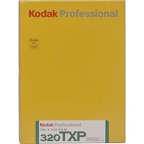 Kodak Tri-X 320 ISO Profession al 8 x 10" (10 Sheets) Black & White Negative Sheet Film