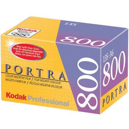 Kodak Portra 800 ISO Professional 35mm 36 Exposure - Colour Negative Film