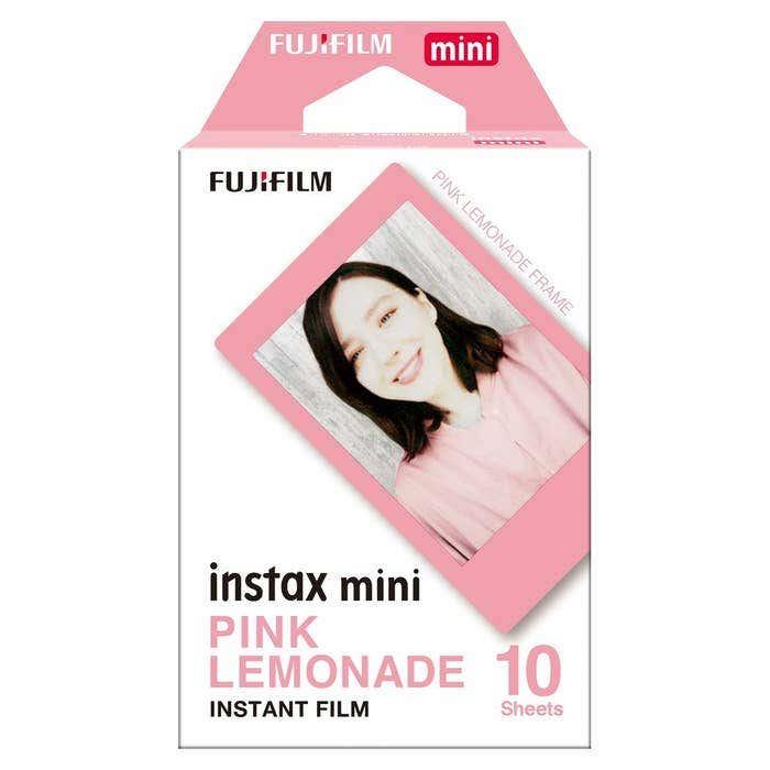 Fujifilm Instax Mini - Pink Lemonade Instant Film (10 Sheets)