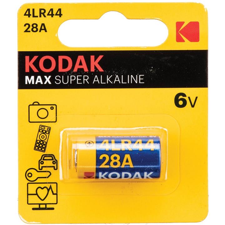 Kodak MAX K28A 4LR44 6V Super Alkaline Battery
