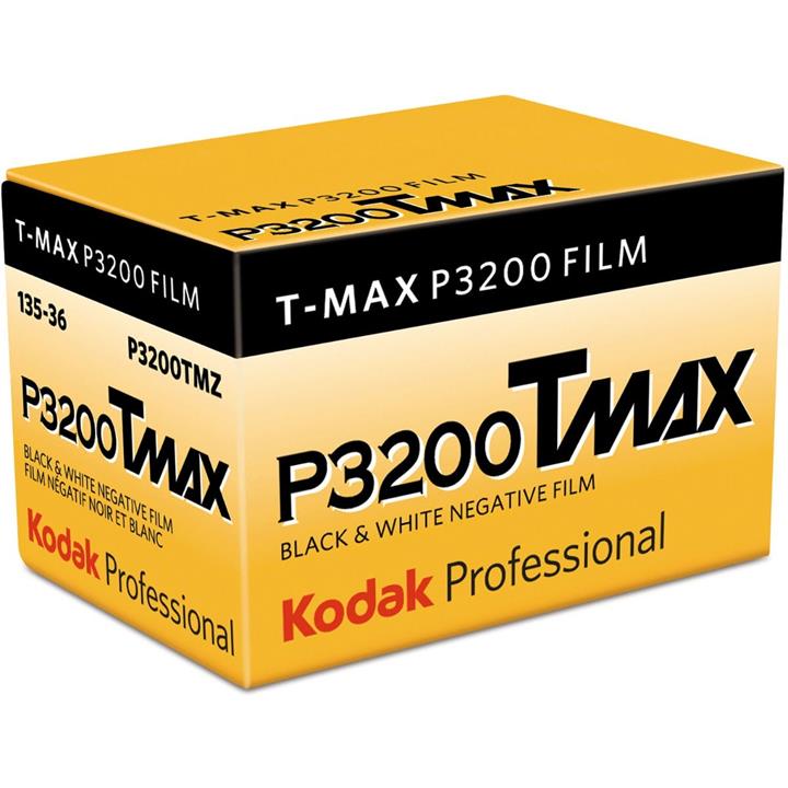 Kodak TMAX TMZ P3200 ISO Professional 35mm 36 Exposure - Black & White Negative Film
