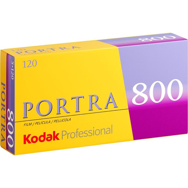 Kodak Portra 800 ISO Professional 120 Roll (5 Pack) - Colour Negative Film