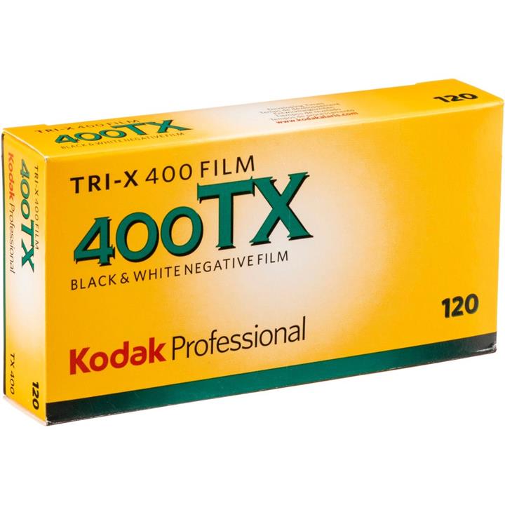 Kodak Tri-X Pan 400 ISO Professional 120 Roll (5 Pack) - Black & White Negative Film