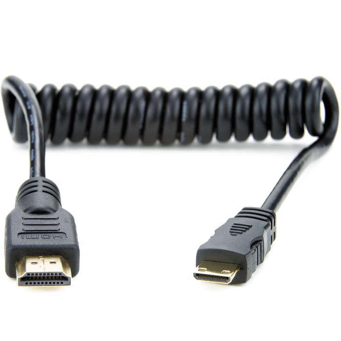 Atomos AtomFlex HDMI Mini 40cm Cable - Die-Cast Metal (80cm Extended)