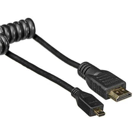 Atomos Micro-HDMI to HDMI Coiled Cable 50 - 65cm