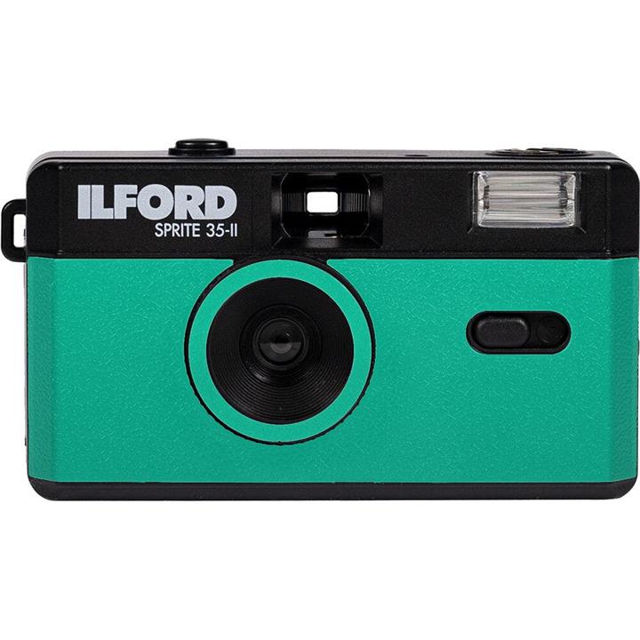 Ilford Sprite 35-II Reusable Camera - Black & Teal