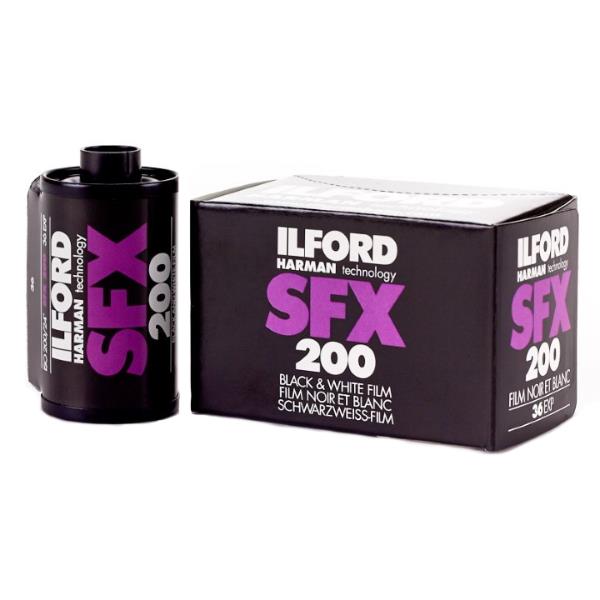 Ilford SFX 200 ISO 35mm 36 Exposure - Black & White Negative Film