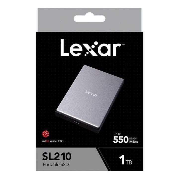 Lexar SL210 Portable Solid State Drive 1TB SSD up to 550MB/s read