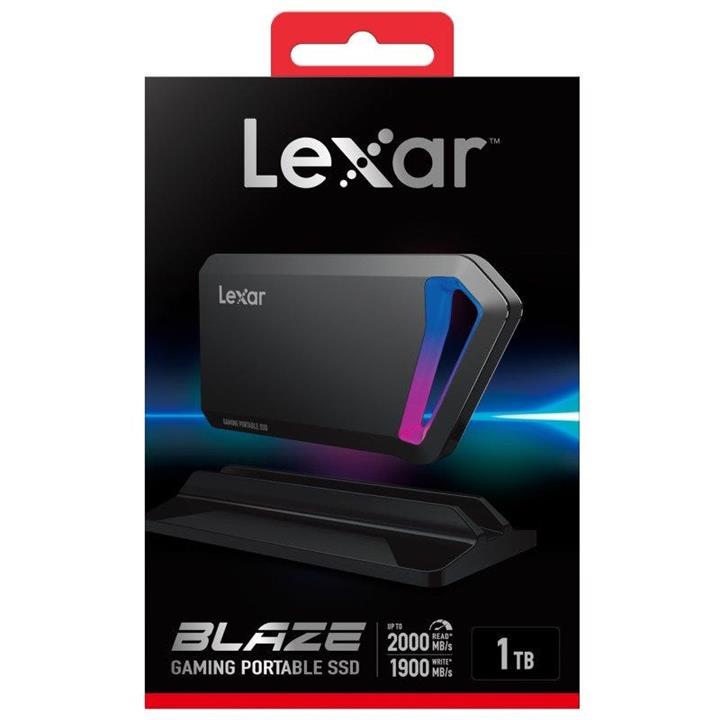 Lexar Blaze SL660 Portable Solid State Drive 1TB SSD up to 2000MB/s read
