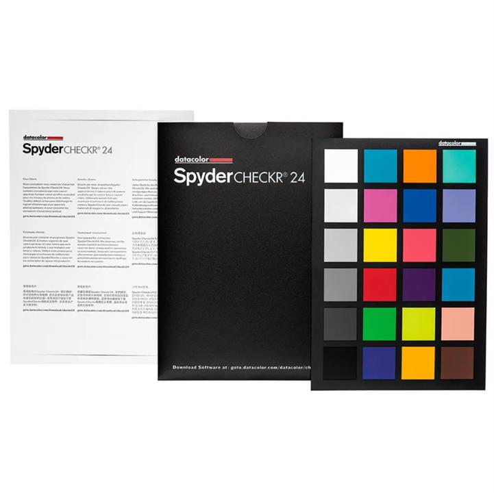 Datacolor SpyderCHECKR 24 Color Chart