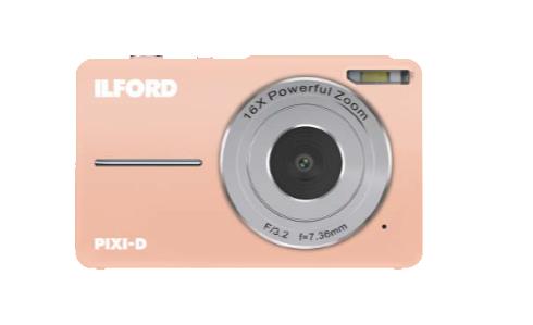 Ilford PIXI-D Compact Digital Camera - Pink