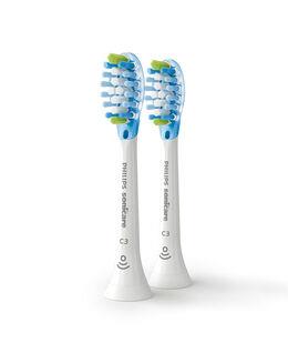 Philips Sonicare C3 Premium Plaque Defence White Toothbrush Heads - 2 Pack