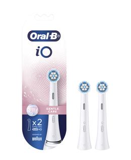 Oral-B iO Gentle Care Replacement Brush Heads 2 Pack - White