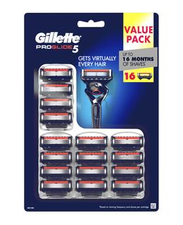 Gillette Fusion5 ProGlide Blades Refill 16 Pack