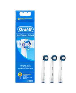 Oral-B Precision Clean Electric Toothbrush Replacement Brush Head Refills 3 Pack