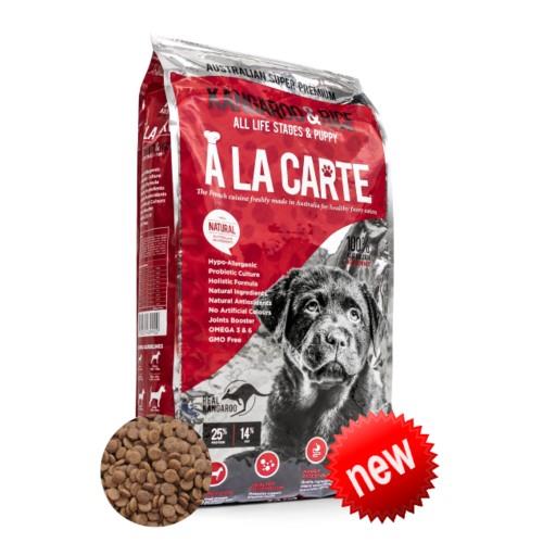 A La Carte Kangaroo and Rice All Life Stages and Puppy 18kg