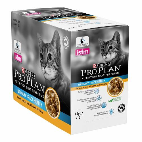 Pro Plan Adult Cat Urinary Tract Health Chicken in Gravy Pouches...