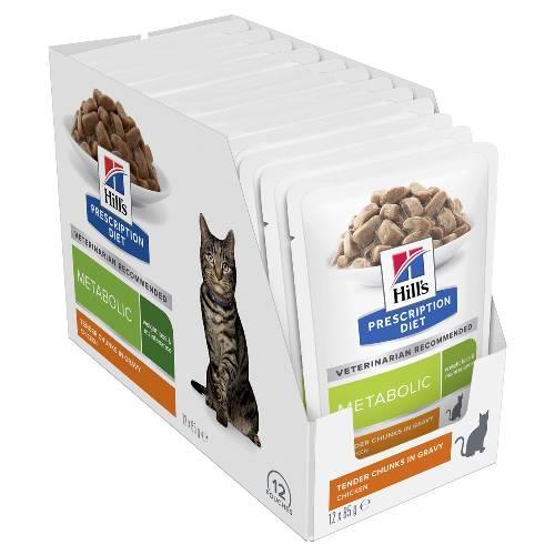 Hills Prescription Diet Metabolic Weight Management Cat Food...