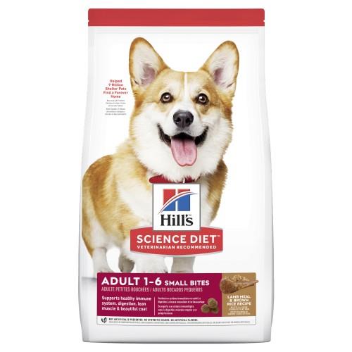 Hills Science Diet Adult Small Bites Lamb and Rice Dry Dog Food 7.03kg
