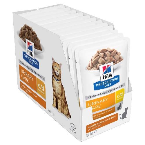 Hills Prescription Diet c/d Multicare Urinary Care Chicken Cat...