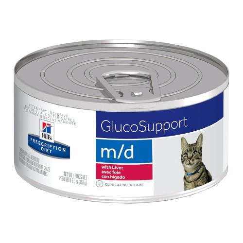 Hills Prescription Diet m/d Glucose/Weight Management Canned Cat...