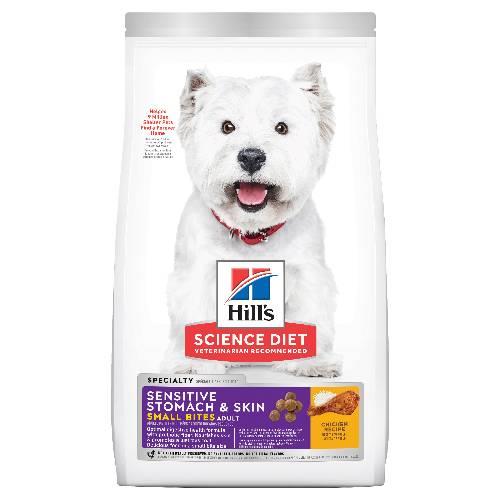 Hills Science Diet Adult Sensitive Stomach and Skin Small Bites...
