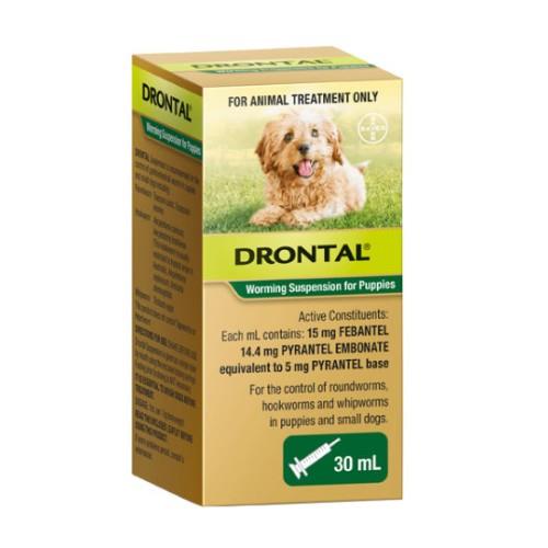 Drontal Puppy Worming Suspension 30ml