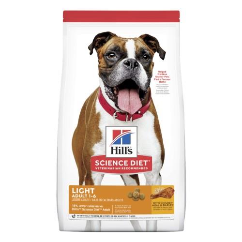 Hills Science Diet Adult Light Dry Dog Food 3kg