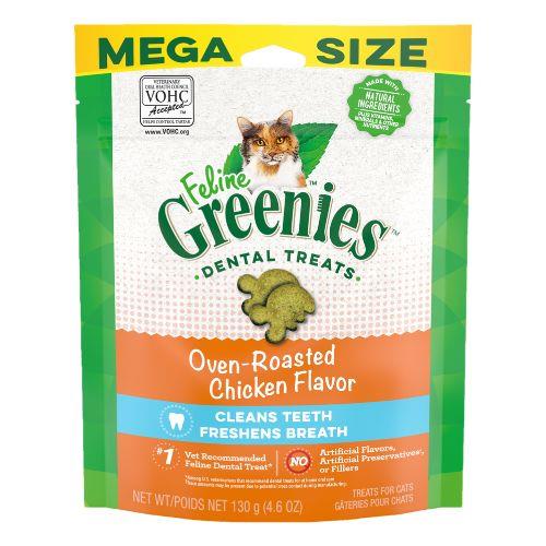 Greenies Oven Roasted Chicken Dental Treats 130g