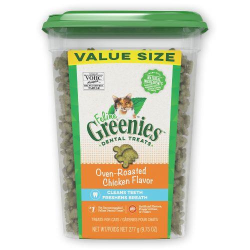 Greenies Oven Roasted Chicken Dental Treats 277g