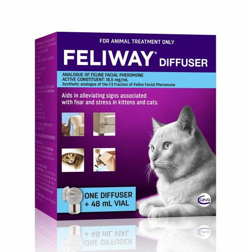 Feliway Cat Diffuser and Refill Set 1 Diffuser + 48ml