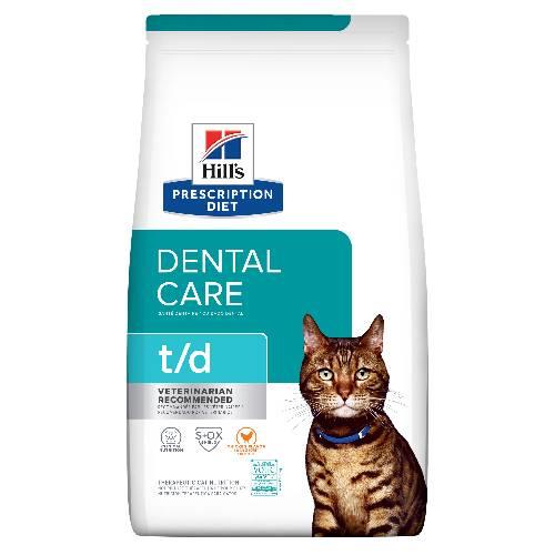 Hills Prescription Diet t/d Dental Care Dry Cat Food 3kg