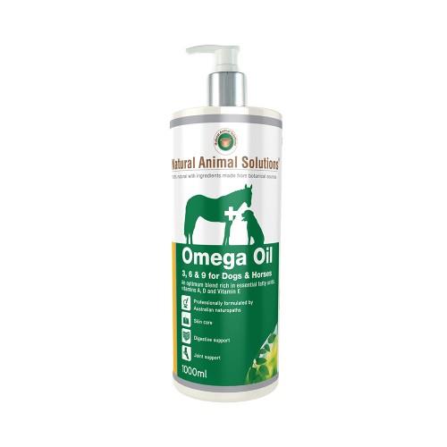 Natural Animal Solutions Omega Oil for Dogs and Horses 1L