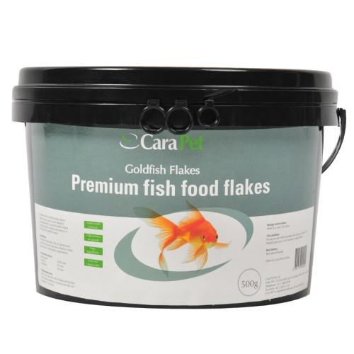 Cara Pet Goldfish Fish Food Flakes Bulk Pack 500g