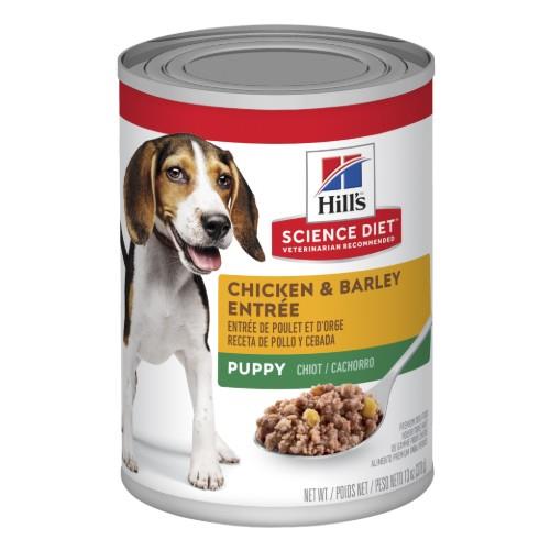 Hills Science Diet Puppy Chicken and Barley Entree Canned Food 12 x...