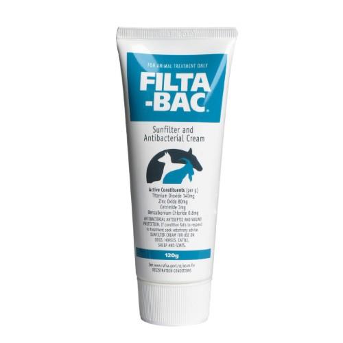 Filta-Bac Sunfilter And Antibacterial Cream 120g
