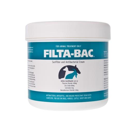 Filta-Bac Sunfilter And Antibacterial Cream 500g