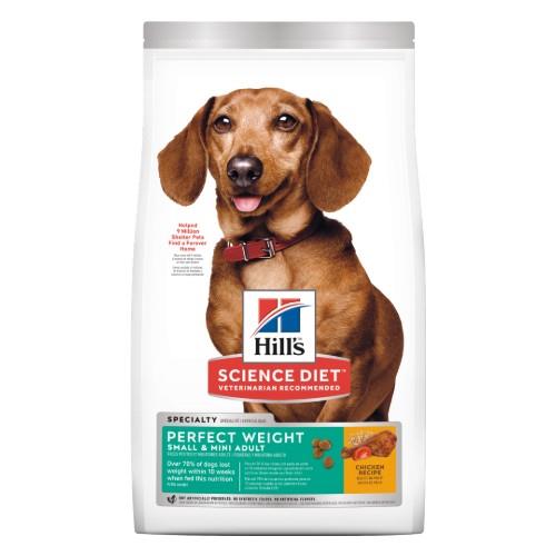 Hills Science Diet Adult Small and Mini Perfect Weight Dry Dog Food...