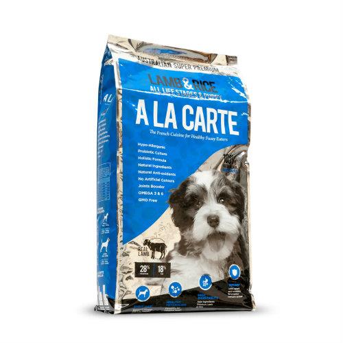 A La Carte Lamb and Rice All Life Stages and Puppy 18kg