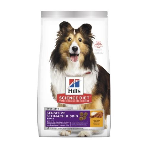Hills Science Diet Adult Sensitive Stomach and Skin Dry Dog Food...