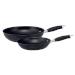 Anolon Advanced+ 25/30cm Open French Skillet Twin Pack
