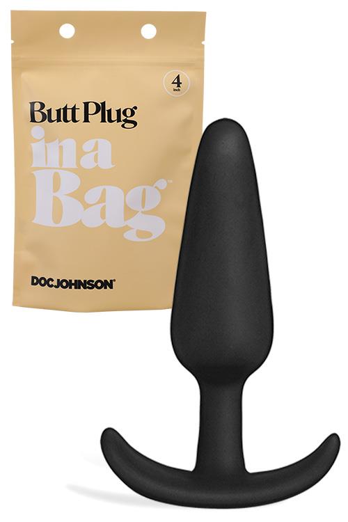Doc Johnson 4" Butt Plug In A Bag