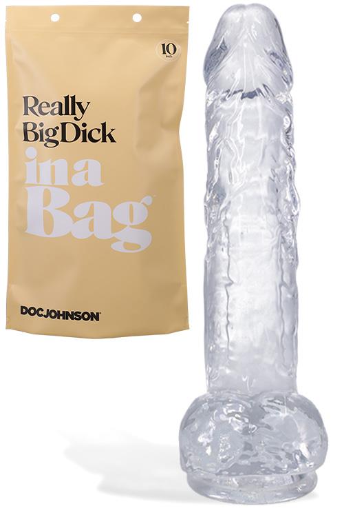 Doc Johnson Really Big 10" Dick In A Bag