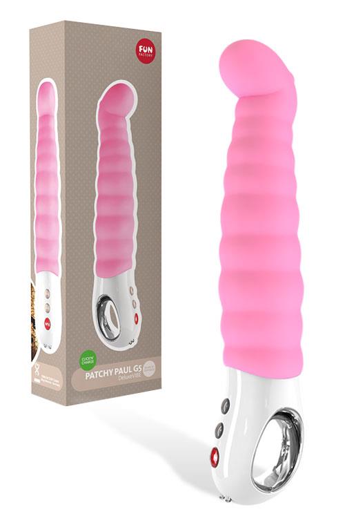Fun Factory 9" Rechargeable Ribbed G Spot Vibrator